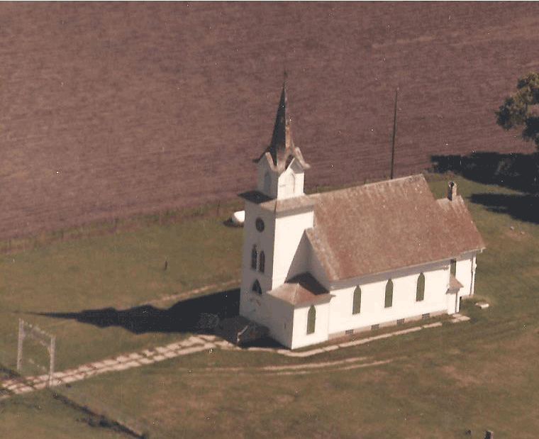 St. Pauli Lutheran Church Arial View